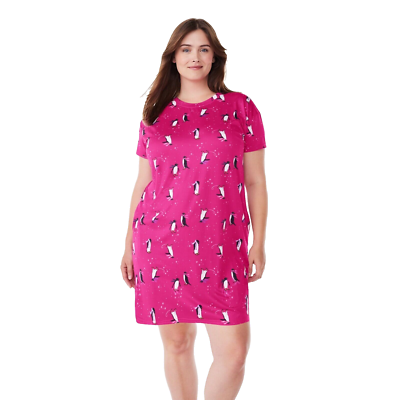 Pink Penguin Nightgown L/XL