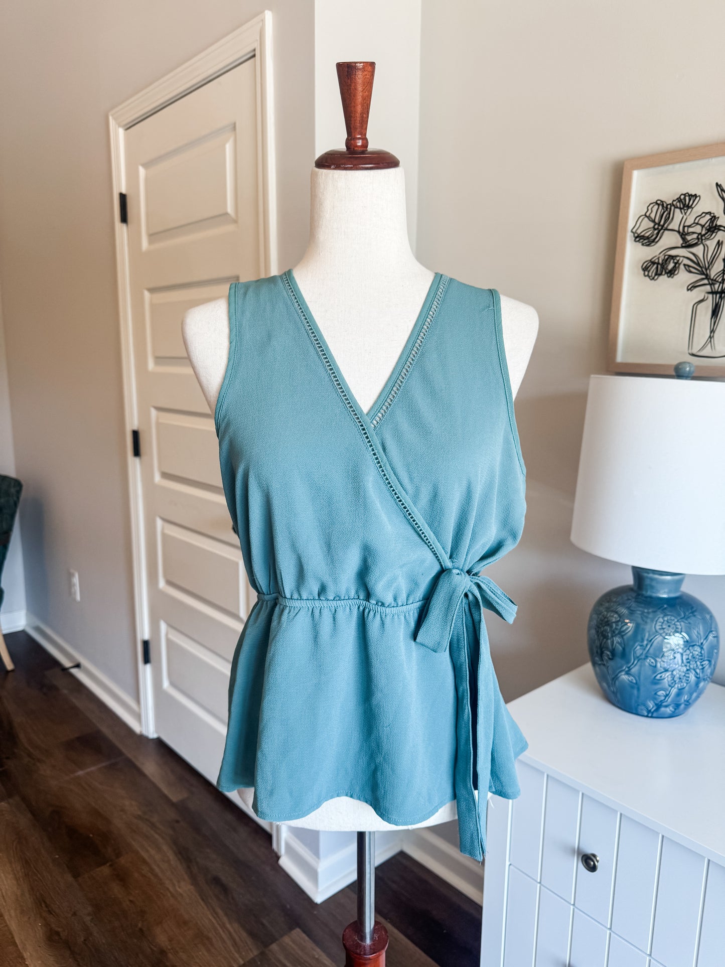 Dusty Teal Top S/M