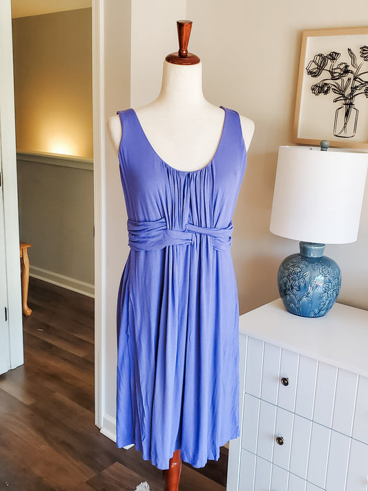 Purple Grecian Dress M