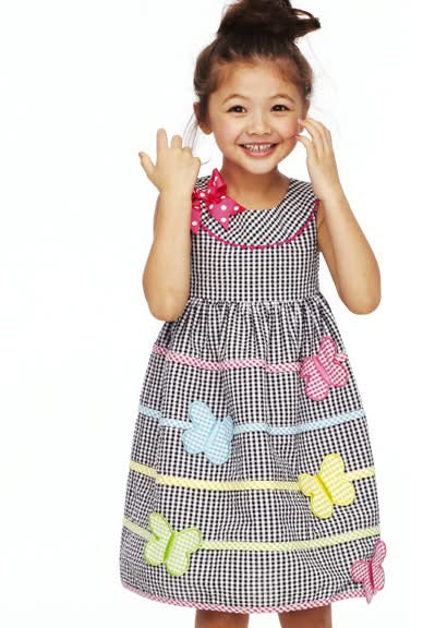 Checked and Floral Dress Youth 5