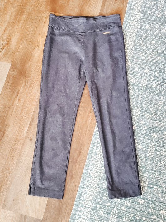 Gray Pull On Pants 4