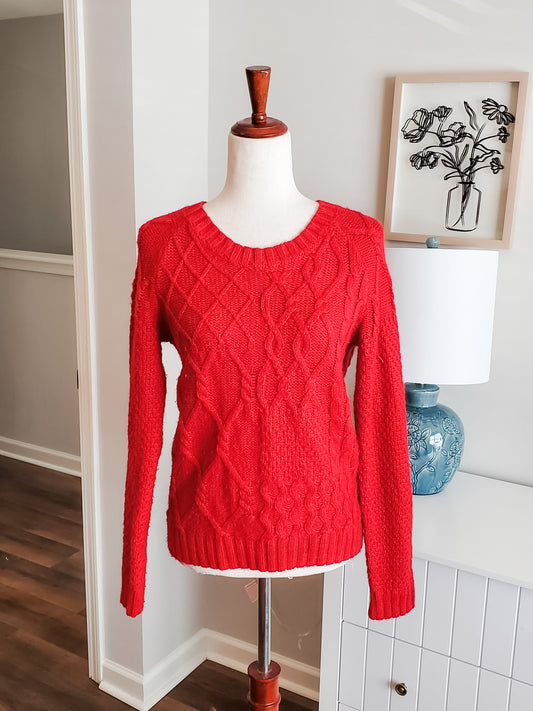 Red Sweater M