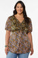 Multi Color Floral Top 22/24W