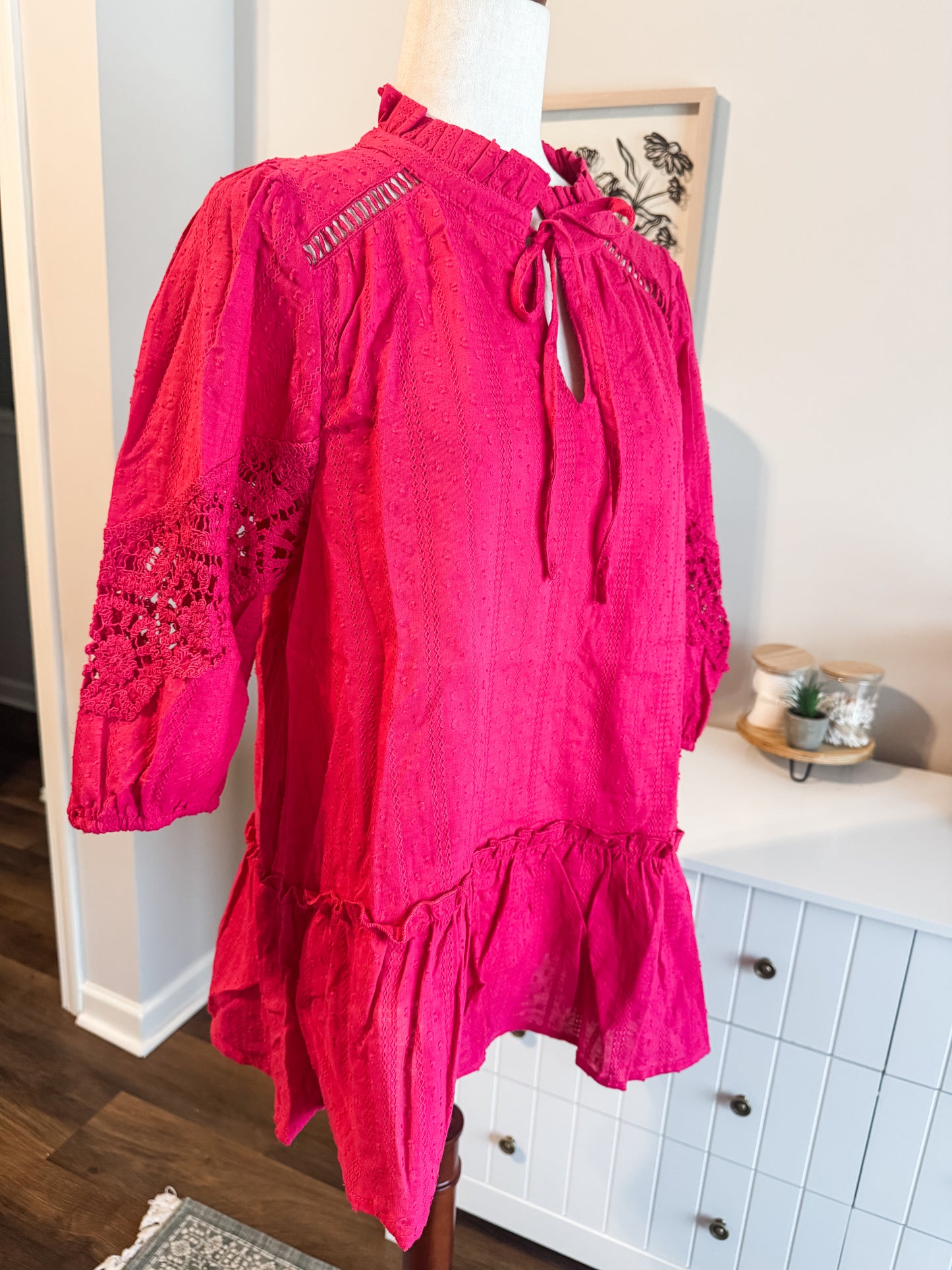 NEW Hot Pink Cotton Top