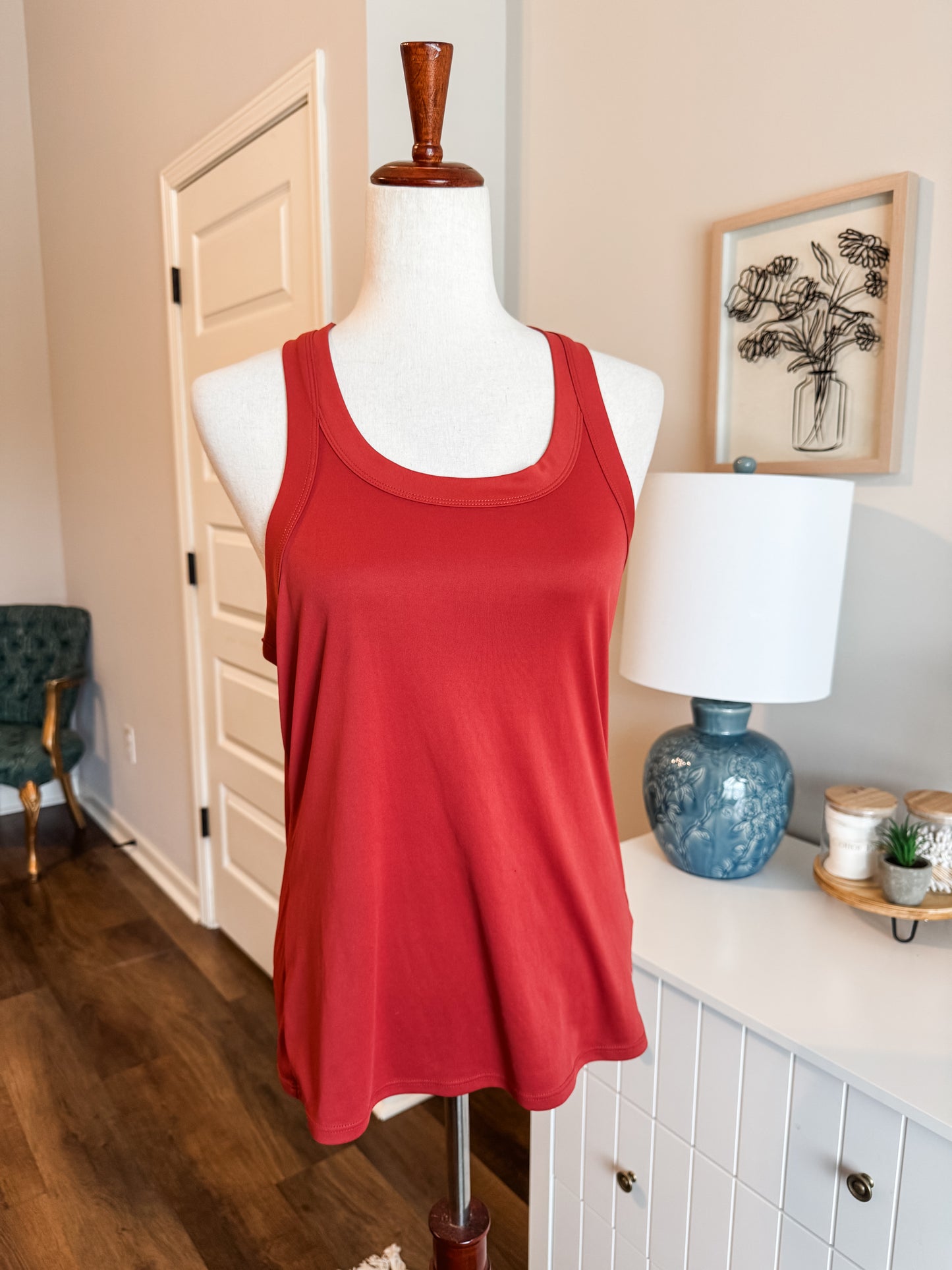 Orange Athletic Tank S