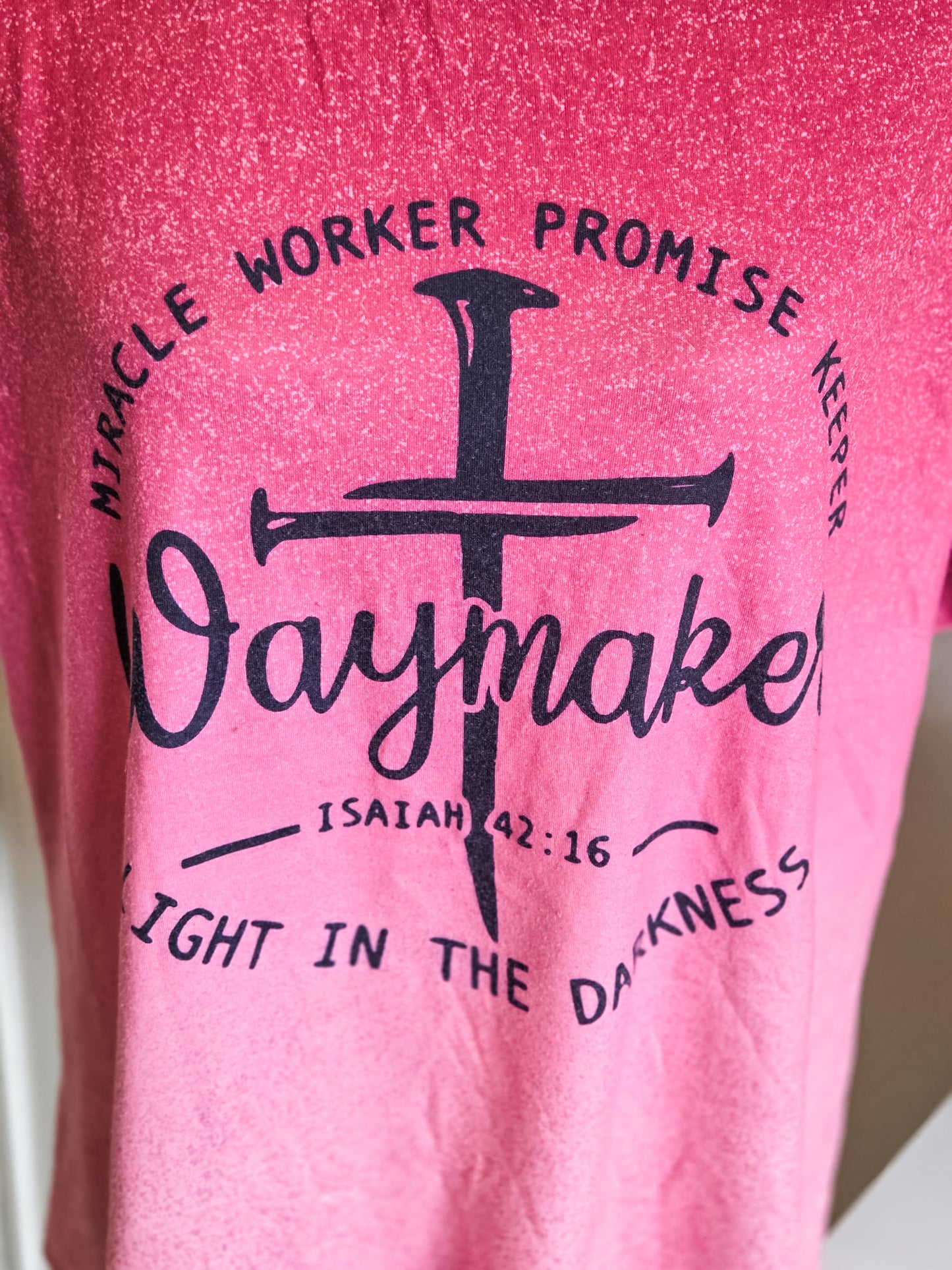Pink “Waymaker” Tee XXL