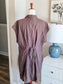 Brown Button Down Dress XXL