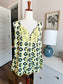 Yellow Navy Toucan Print Tank XL