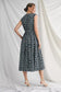 NEW Navy Floral Bow Dress