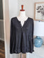 NEW Black Lace Trim Top