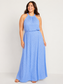 Blue Print Maxi Dress L