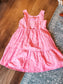 Pink Eyelet Dress Youth XL