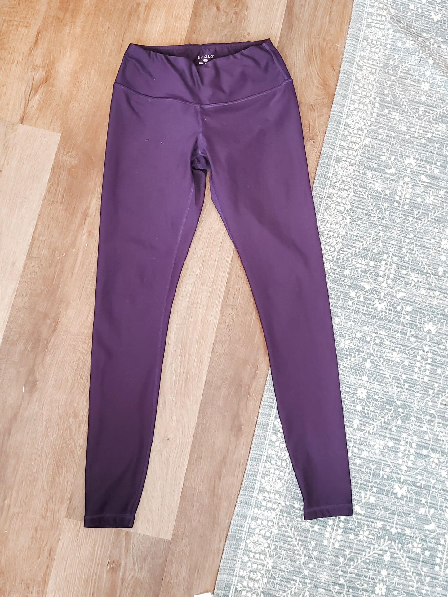 Dark Purple Leggings XS
