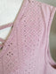 Mauve Cutout Tank 2-3X