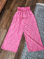 Pink Floral Pants 4