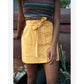 Mustard Cotton Skirt M