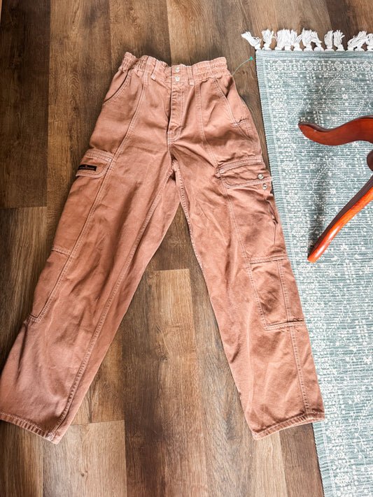 Brown Cargo Pants 27