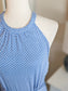 Blue Print Maxi Dress L