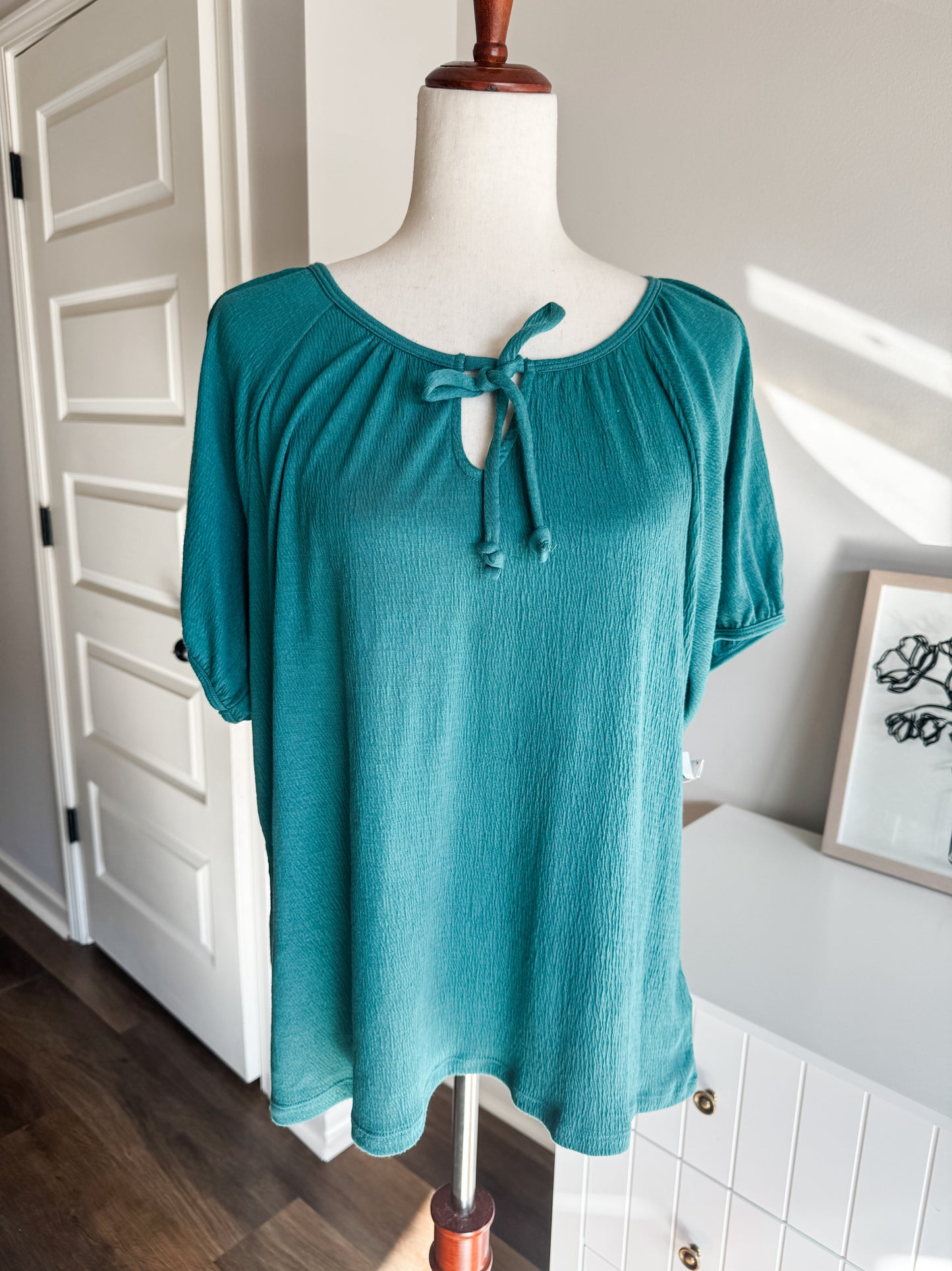 NWT Teal Top L