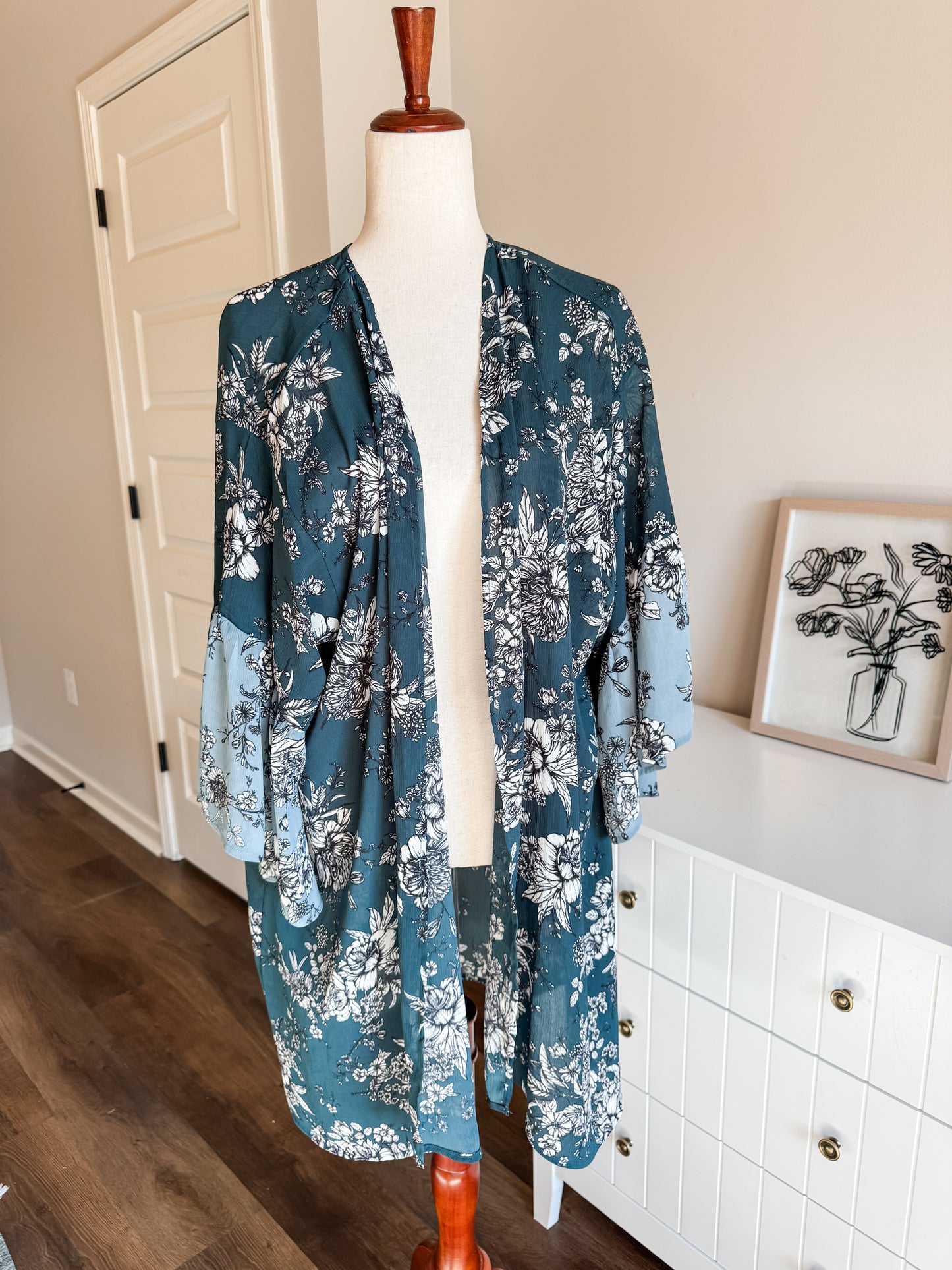 Floral Kimono OS