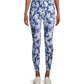 Navy Floral Leggings M