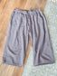 Gray Cropped Pants XL