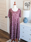 NWT Brown Floral Dress 2X