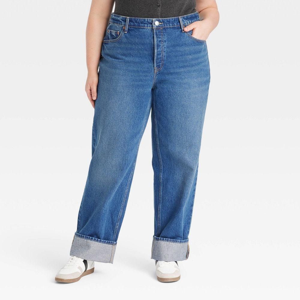 NWT Mid Rise 90s Baggy Jeans 16