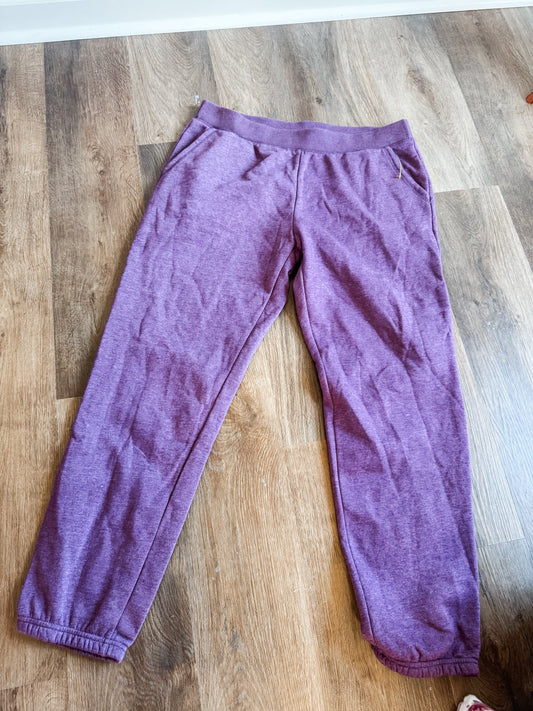 Purple Sweat Pants L