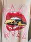 Pink “Rock and Roll” Tee S