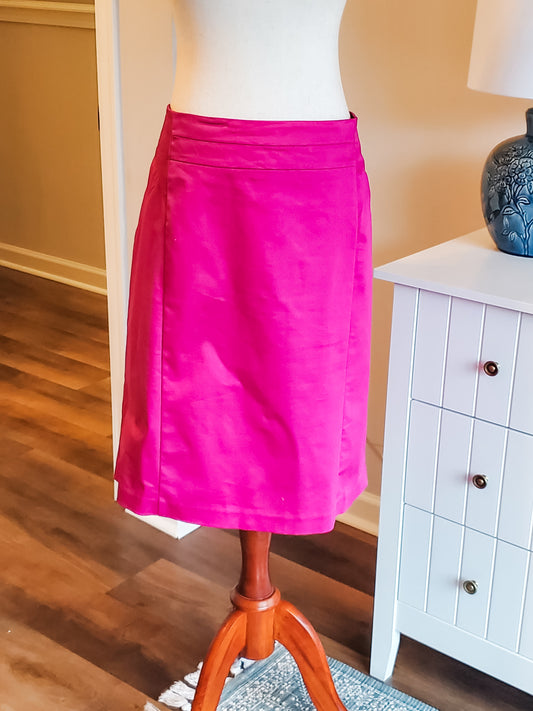 Fuchsia Skirt 16W