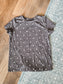 Gray Polka Dot Tee Youth S