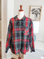 Multi Color Plaid Button Up XXXL
