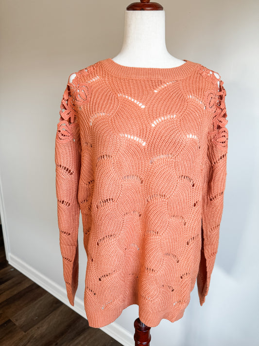 Orange Sweater XL