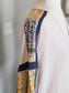 NEW Cream Print Sleeve Top M