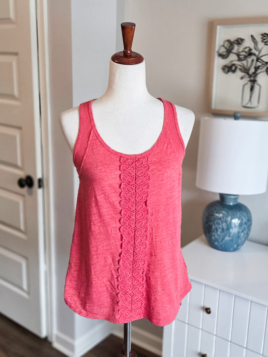 Pinkish Red Tank M
