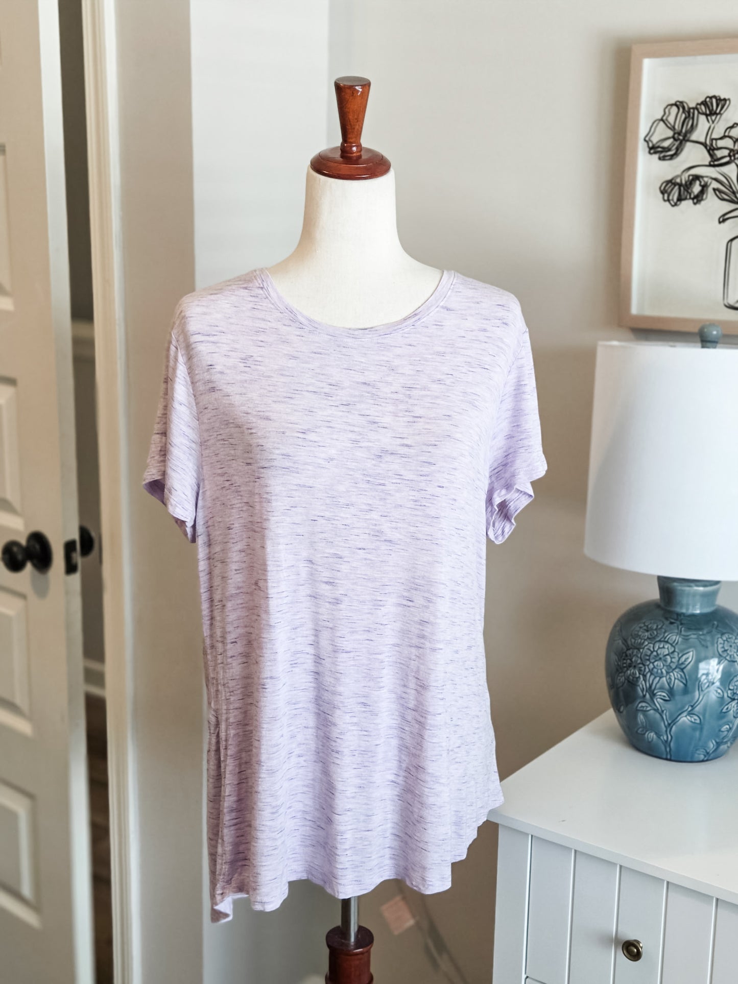 Purple Athletic Tee XL