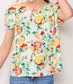 Fruit Print Top L
