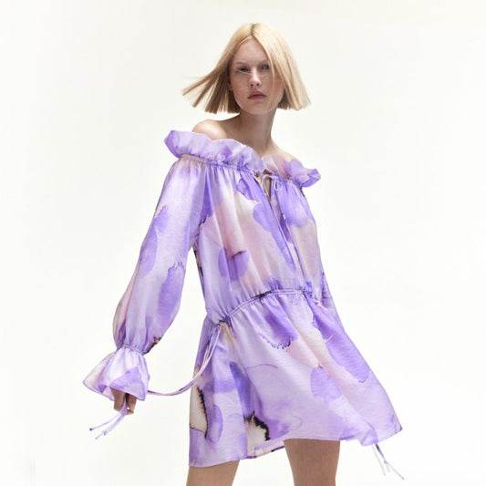 NWT Purple Mini Dress M