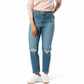 High Rise Straight Jeans 14