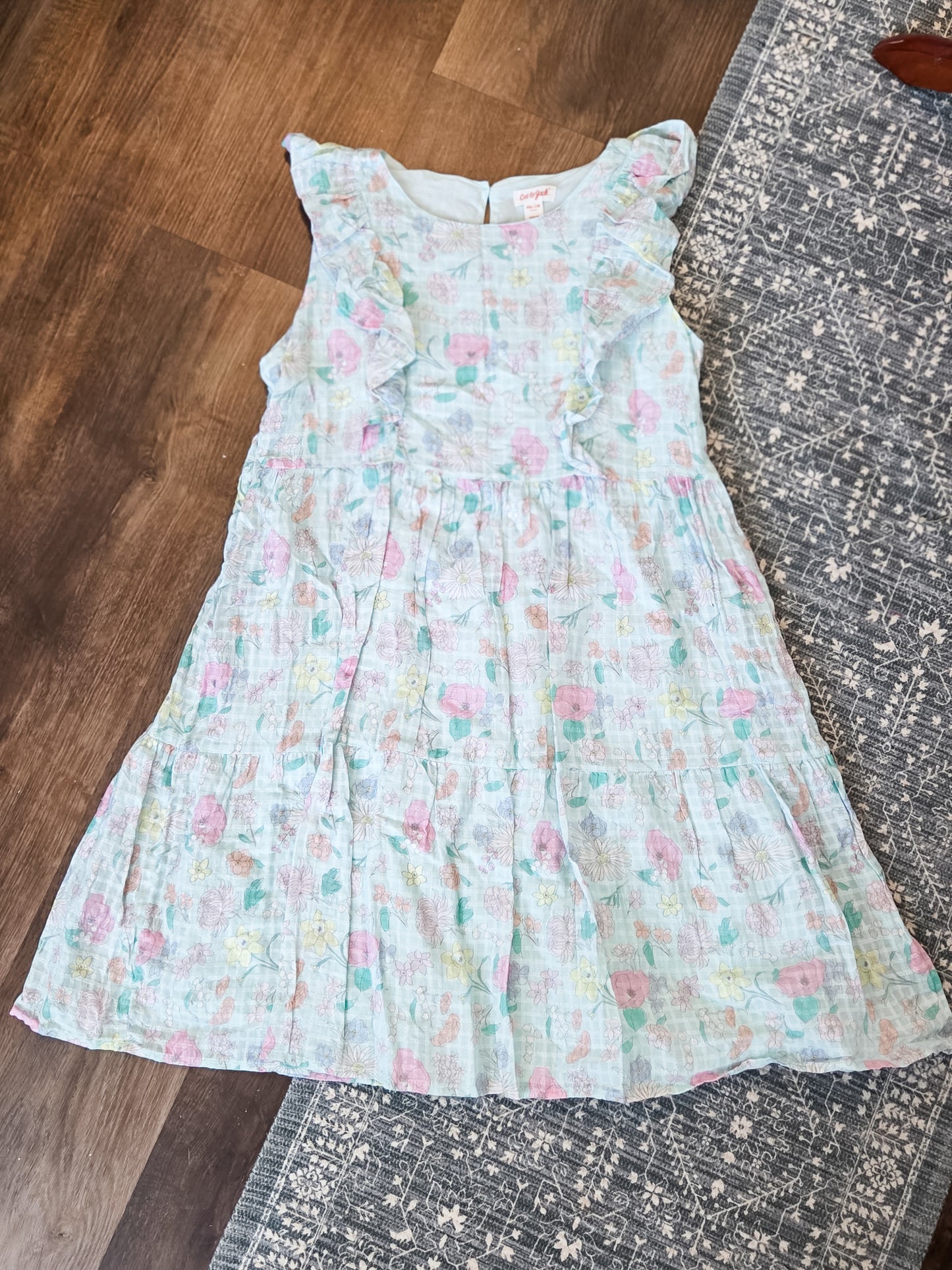Pastel Floral Dress Youth XXL/18