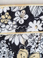 Black Yellow Floral A Line Dress 6