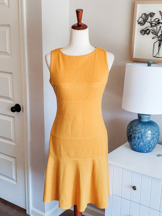 Mustard Dress 4