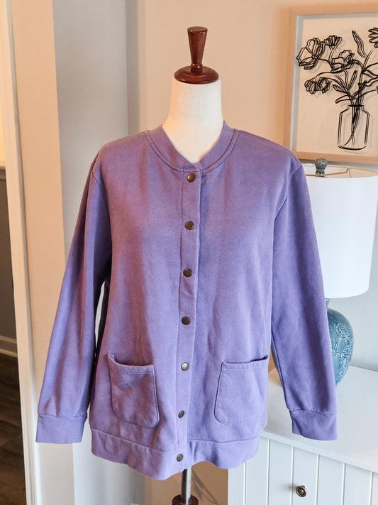 Periwinkle Thick Cardigan M
