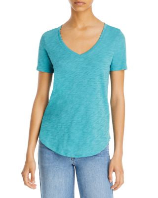 Blue V Neck Tee S/M