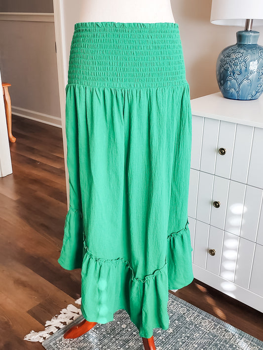 Green Skirt M