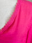 Hot Pink Top L