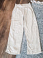 Tan Embroidered Pants M