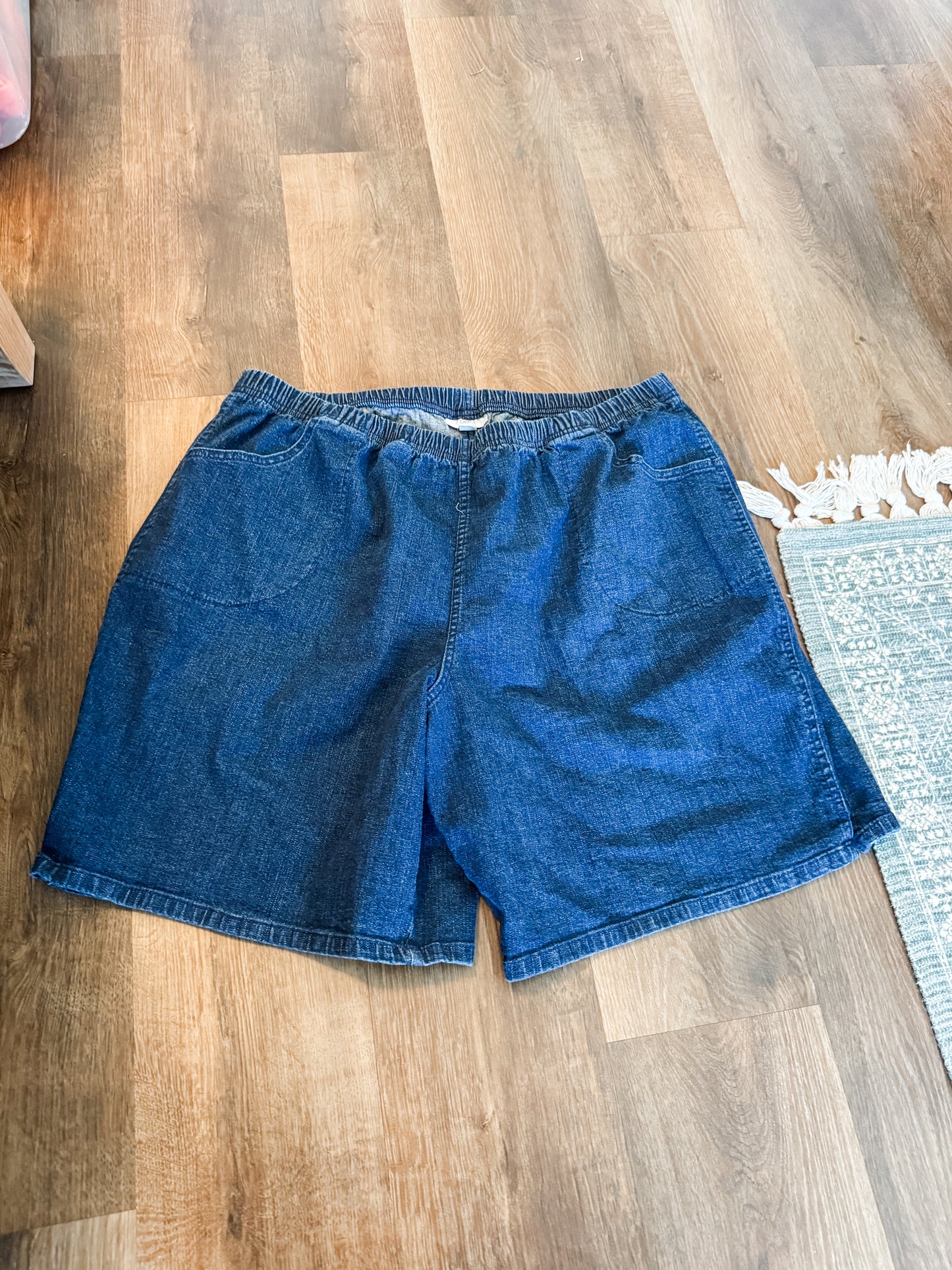 Denim Shorts 3X