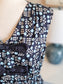 NEW Navy Floral Bow Dress
